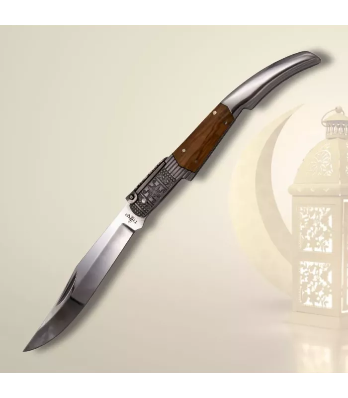 Navaja árabe de Carraca serie Seda Ambar ⚔️