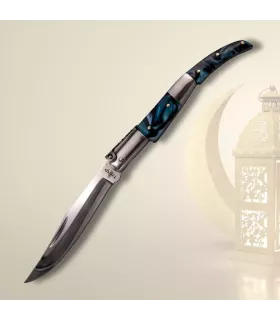 Canivete árabe de Carraca série Seda Zafiro ⚔️