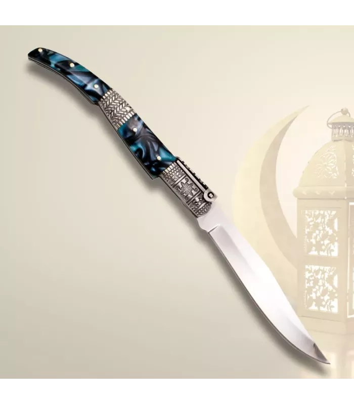 Arabic pocket knife from Carraca Seda Zafiro series (24 cm.) ⚔️