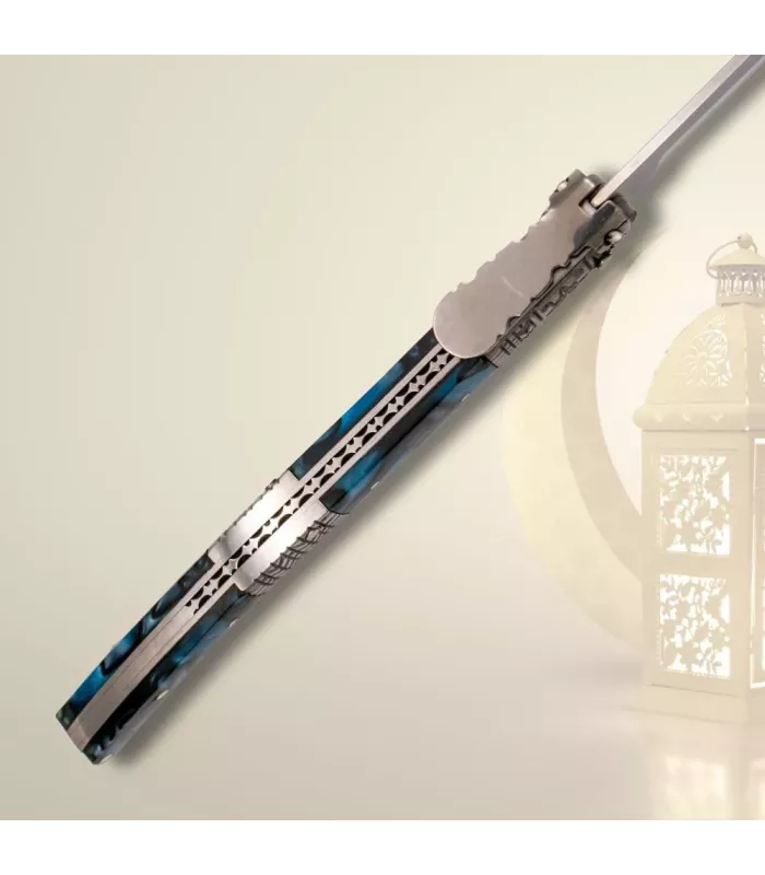 Arabic pocket knife from Carraca Seda Zafiro series (24 cm.) ⚔️