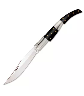 Navaja árabe carraca modelo 00 stamina negra, hoja 7 cms. ⚔️
