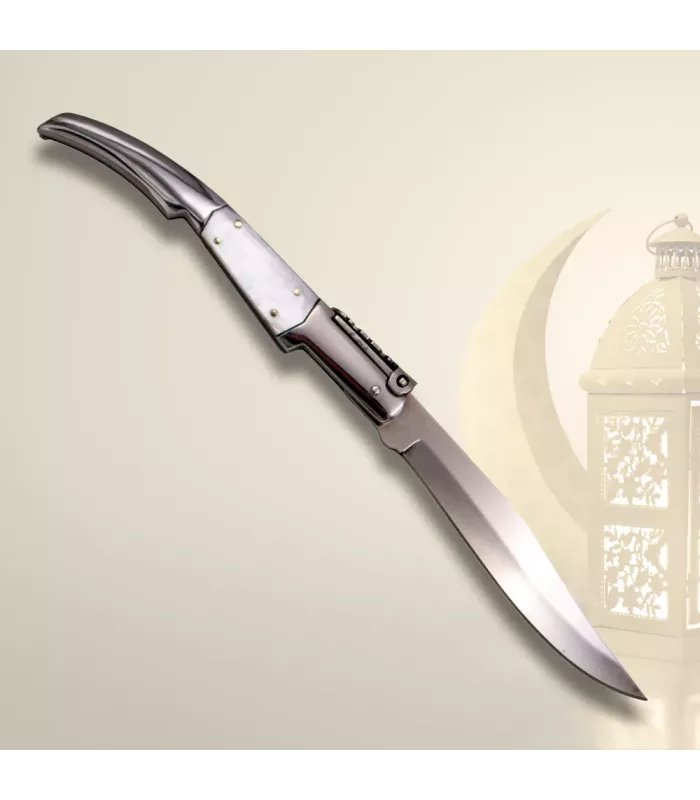 Arab pocket knife with crank Third Pearl (24 cm.) ⚔️