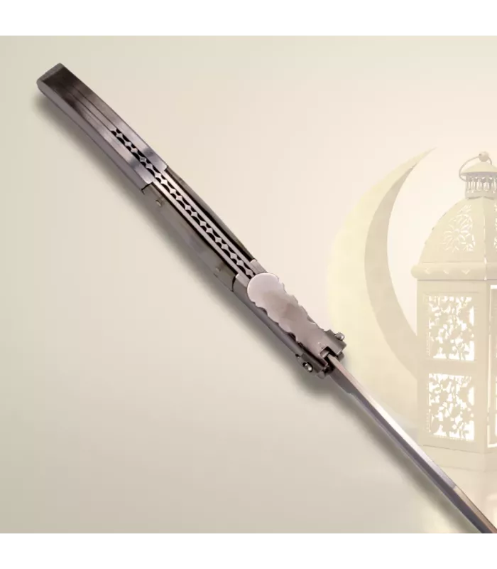 Arab pocket knife with crank Third Pearl (24 cm.) ⚔️