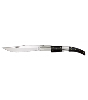Navalha árabe de catraca n° 2, lâmina em estamina preta ⚔️