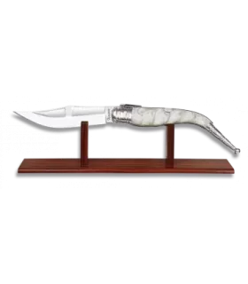 Gigantisch knipmes met krakenkraai, lemmet 22 cm. ⚔️