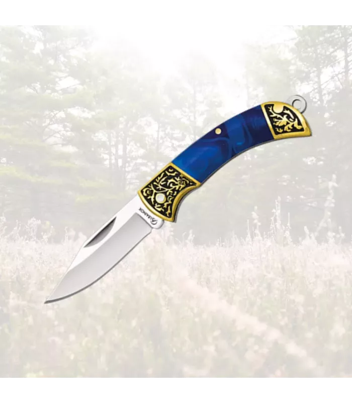 Navaja de campo Albainox, modelo acrilico azul (11,30 cm.) ⚔️