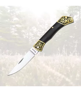 Navaja de campo Albainox, modelo acrílico negro (13,70 cm.) ⚔️