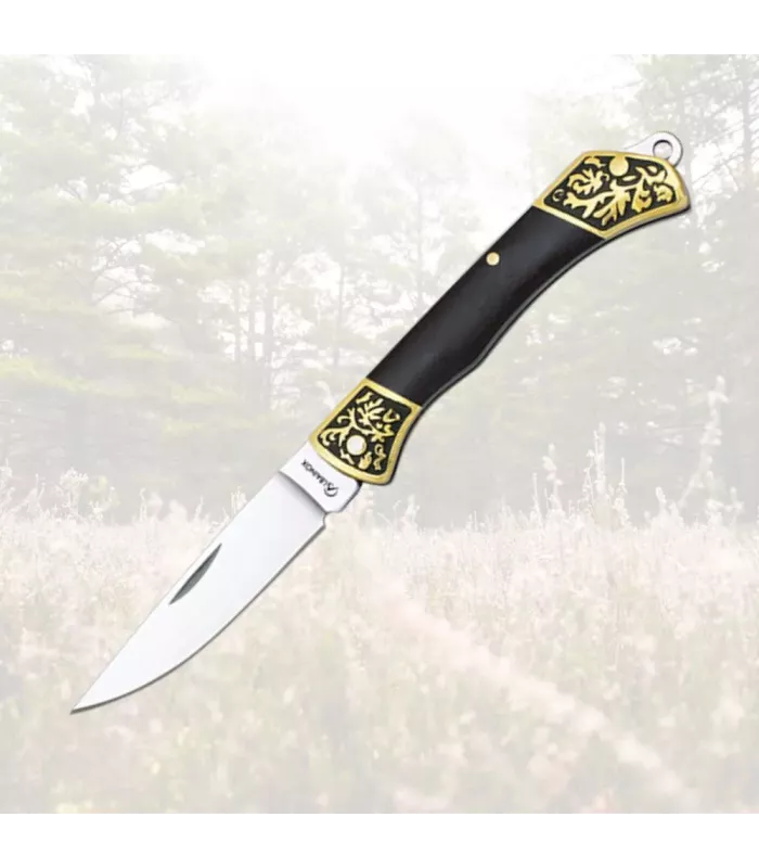 Albainox markedskniv, model med sort akryl (13,70 cm.) ⚔️