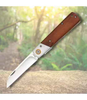 Albainox feltkniv med papegøje spids (20,3 cm.) ⚔️