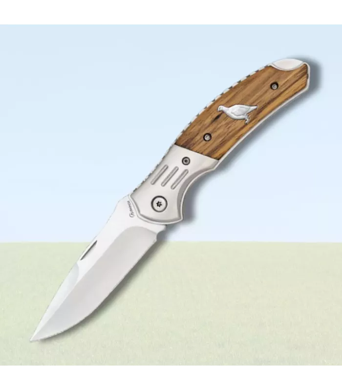 Albainox Feldmesser mit Perlhuhn-Dekor (19,7 cm). ⚔️