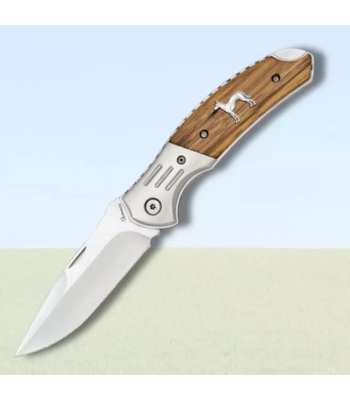 Albainox feltkniv dekoreret med podenco (19,9 cm.) ⚔️