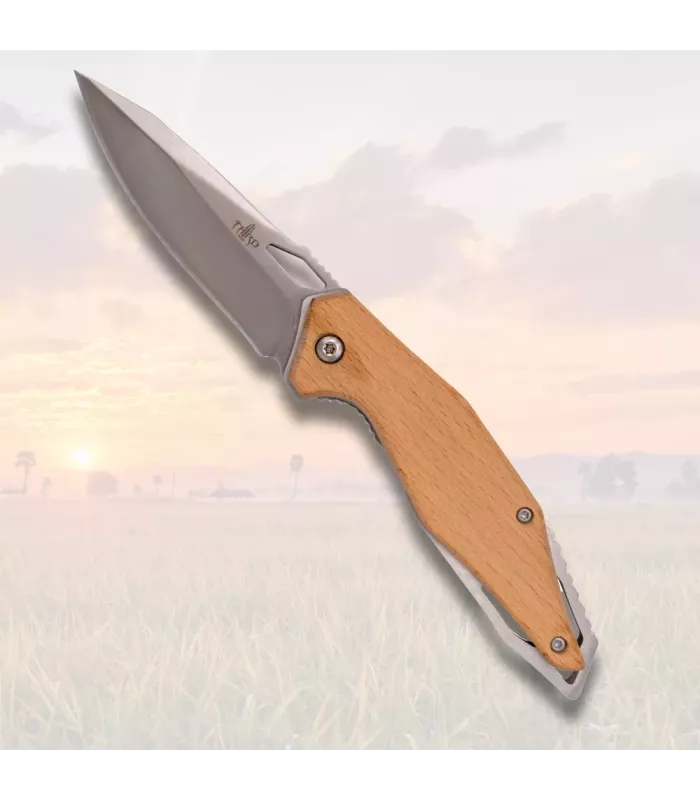 Navaja de campo acabado satinado (19,4 cm.) ⚔️