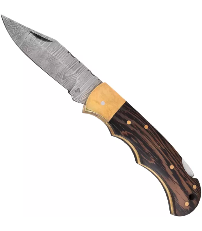Canivete de campo com capa de couro (7 cm.) ⚔️