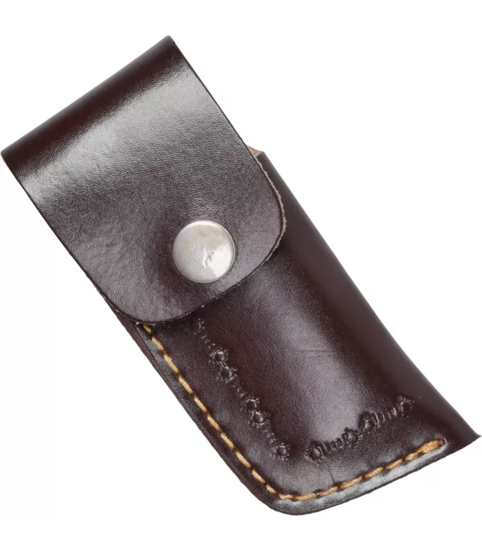 Veldmes met leren schede (7 cm.) ⚔️