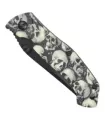 Field Knife with Skull Design Handle (17.5 cm.) ⚔️