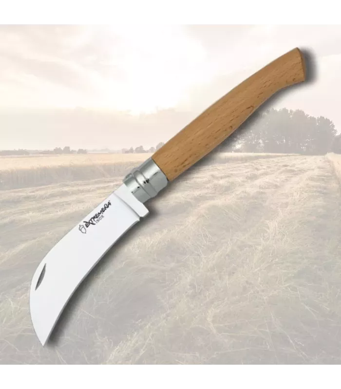 Extremadura-Messermesser mit Holzgriffblock (19 cm.) ⚔️