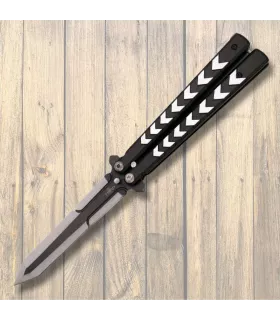 Navaja Fächer Third, schwarzes Blatt 420 (12,6 cm). ⚔️