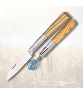 Navaja Albainox Griff aus Zebra-Holz (18,8 cm.) ⚔️