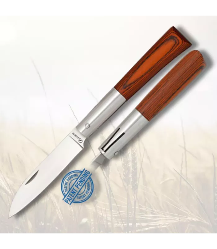 Couteau Albainox avec manche en stamina rouge (18,8 cm). ⚔️