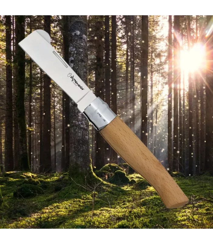 Canivete Extremeño para enxertia, com trava ⚔️