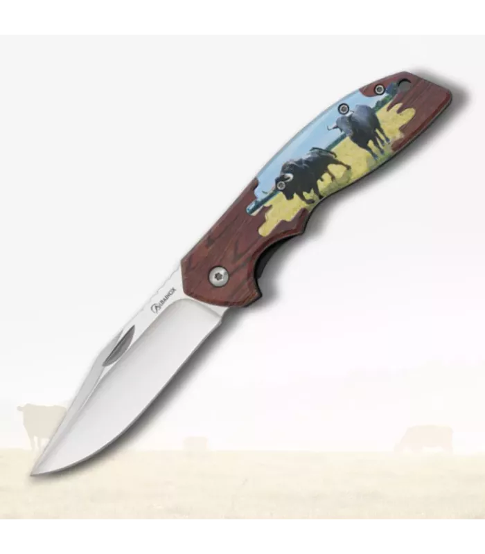 Navaja decorada Albainox ABS Toro 3D (21,4 cm.) ⚔️