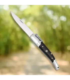 Pålægskniv med sort stamme (18,20 cm.) ⚔️