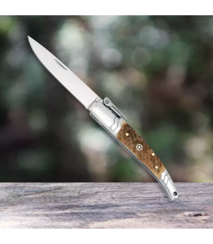 Navaja Palanquilla asta de ciervo (18,20 cm.) ⚔️