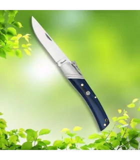Canivete Palanquilha com madeira estamina azul (20,50 cm.) ⚔️