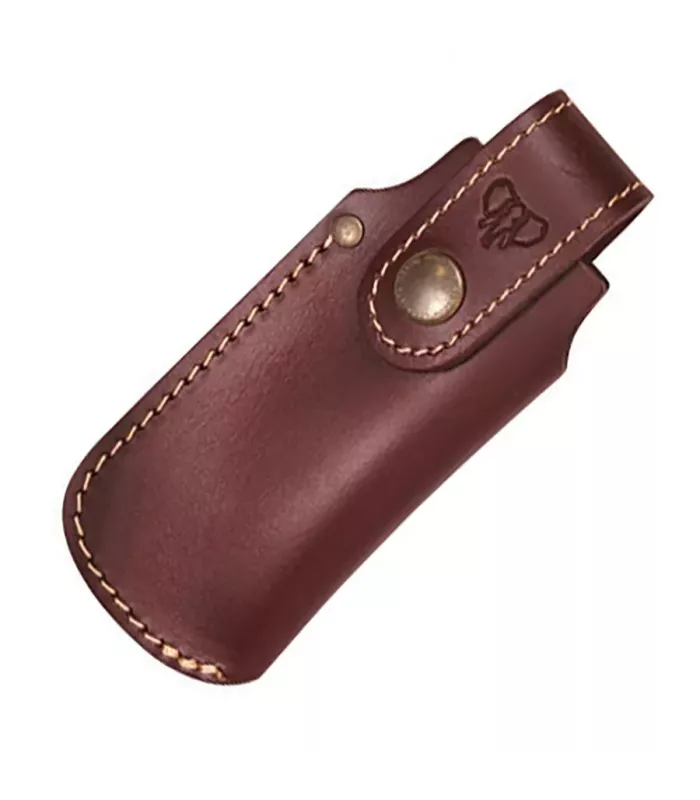 Brown Leather Cudeman Sheath for Knives (12 cm.) ⚔️