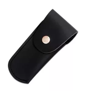 Étui Cudeman en cuir noir pour couteaux (10 cm.) ⚔️