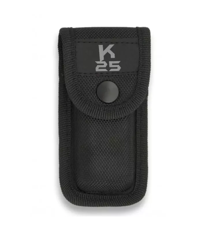 Black nylon case K25 padded (8 cm.) ⚔️