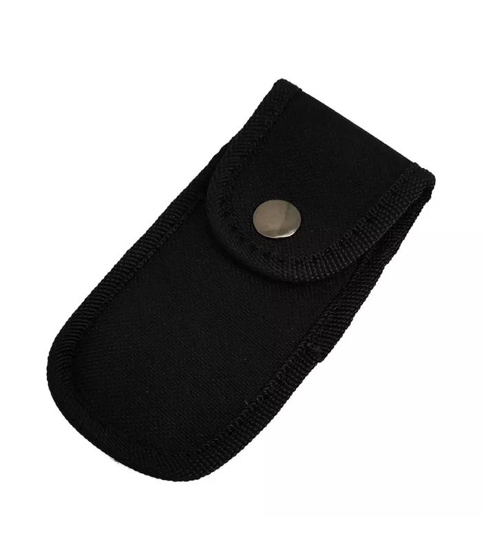Black padded nylon knife sheath (10 cm.) ⚔️