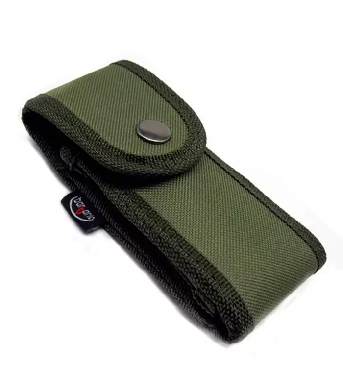 Custodia in nylon imbottita verde per coltelli (12 cm.) ⚔️