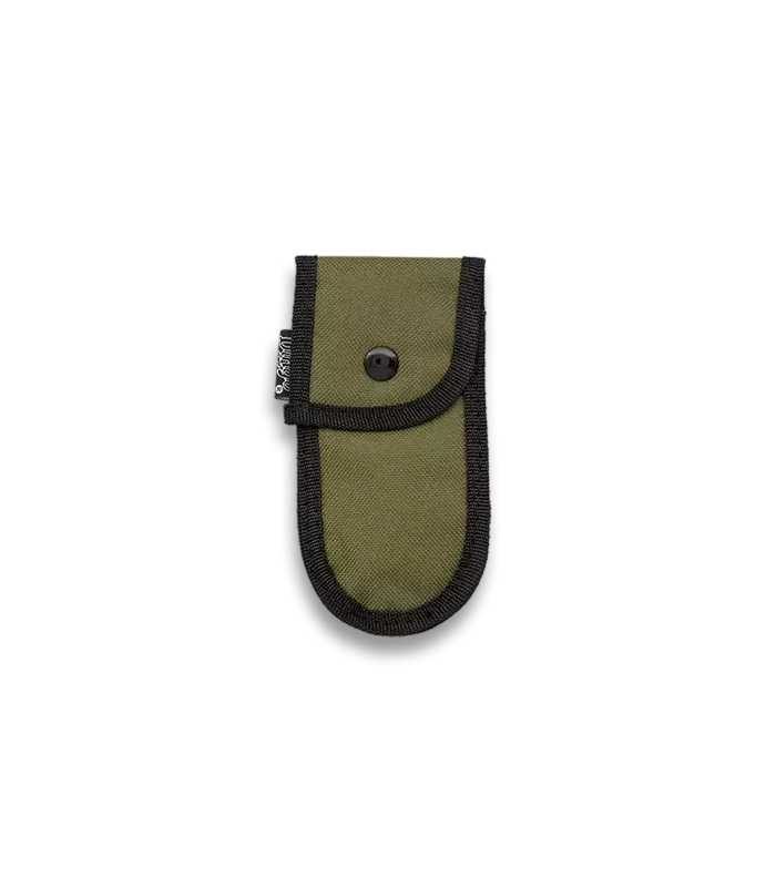 Green nylon sheath for knives (13 x 6 cm.) ⚔️