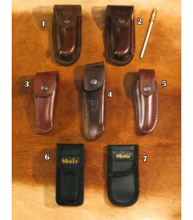 Étuis pour couteaux Muela en cuir rigide et nylon ⚔️