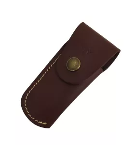 Lederhülle Cudeman braunes Leder für Messer (9 cm.) ⚔️