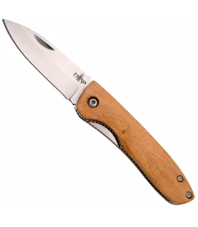 Couteau de campagne Third avec manche en bois de hêtre (16,5 cm). ⚔️