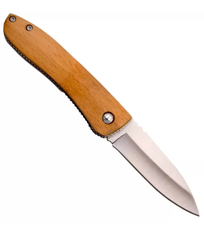 Canivete de campo Third mango de madeira (16,5 cm.) ⚔️