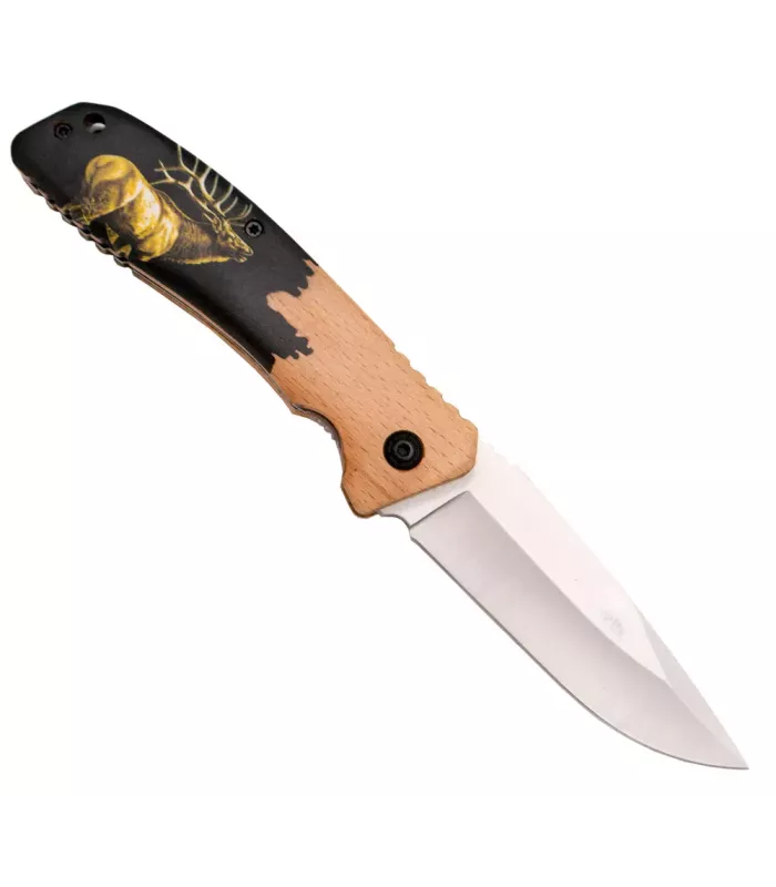 Canivete de campo Modelo Terceiro Veado (20,2 cm.) ⚔️