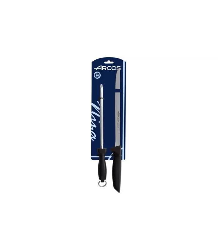 Set Messer für Schinken + Schleifstein ⚔️