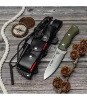 Bushcraft-Messer Marke Cudeman Modell 206-GVC, komplett ⚔️