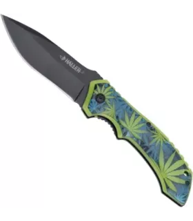 Field Knife design marijuana (9.5 cm.) ⚔️