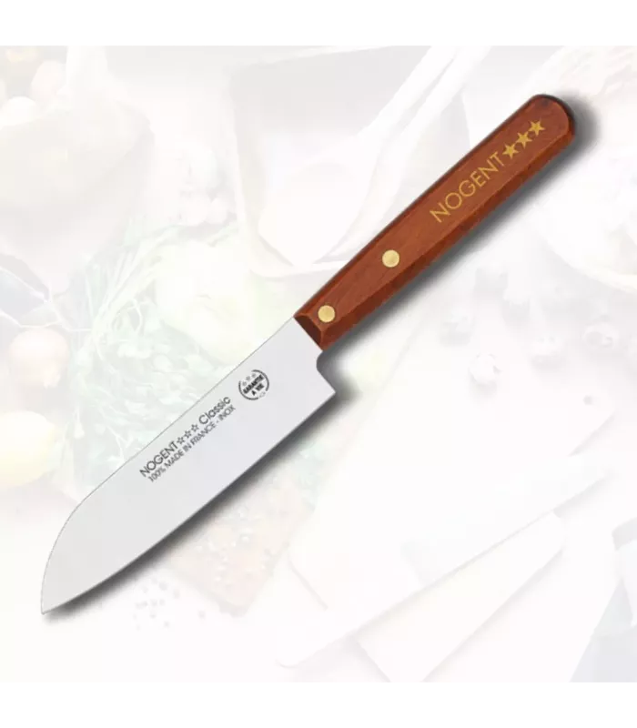 Küchenmesser Santoku Marke NOGENT, Kirschenholzmessergriff ⚔️