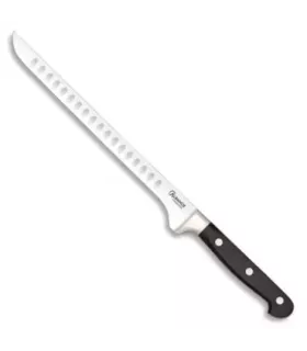 Professionelles alveoliertes Schinkenmesser, Klinge 25 cm ⚔️
