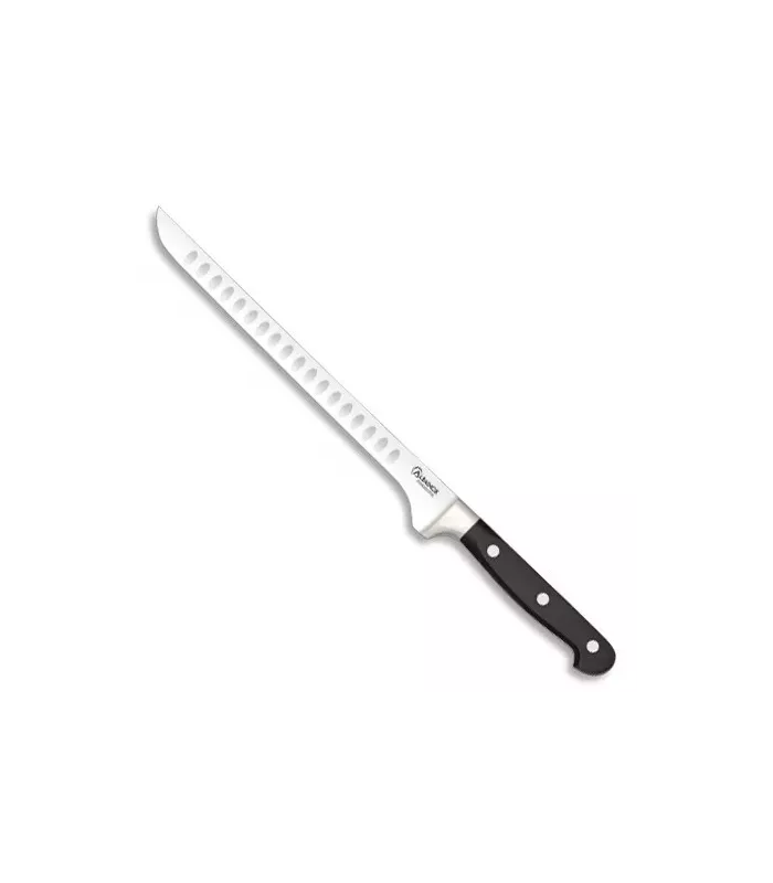 Professionelles alveoliertes Schinkenmesser, Klinge 25 cm ⚔️