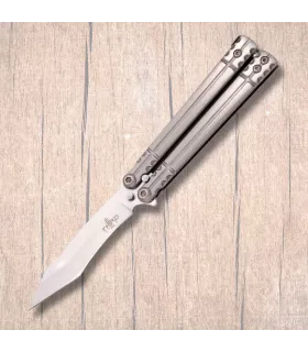 Butterfly-Messer Third, Klinge mit Satin-Finish (16,1 cm). ⚔️