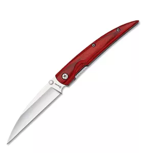 Veldmes met merk Albainox Stamina Rood (8,6 cm). ⚔️