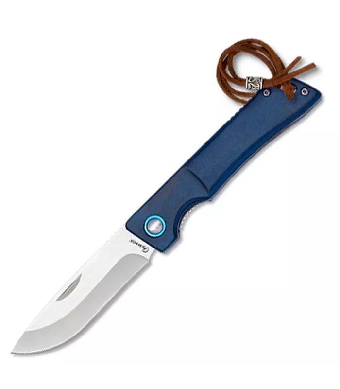 Navaja de campo marca Albainox stamina azul (19,7 cm.) ⚔️