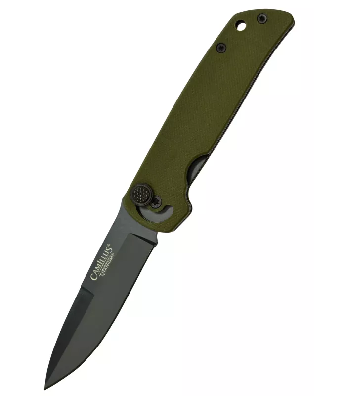 Navaja de campo Camillus modelo CUDA MINI, verde ⚔️