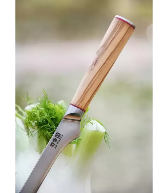 Küchenmesser Entbeinmesser, Ha Teikoku, Damaststahlklinge (25 cm.) ⚔️